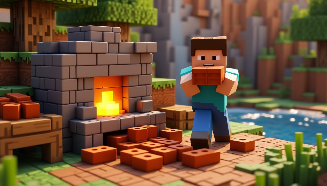 découvrez comment fabriquer des briques dans minecraft : rassemblez l’argile, faites-la cuire et créez facilement des blocs pour vos constructions.