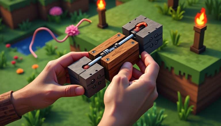 Comment faire des piston dans Minecraft ?