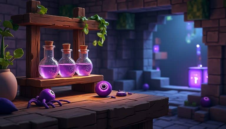 Comment faire une potion de faiblesse dans Minecraft ?