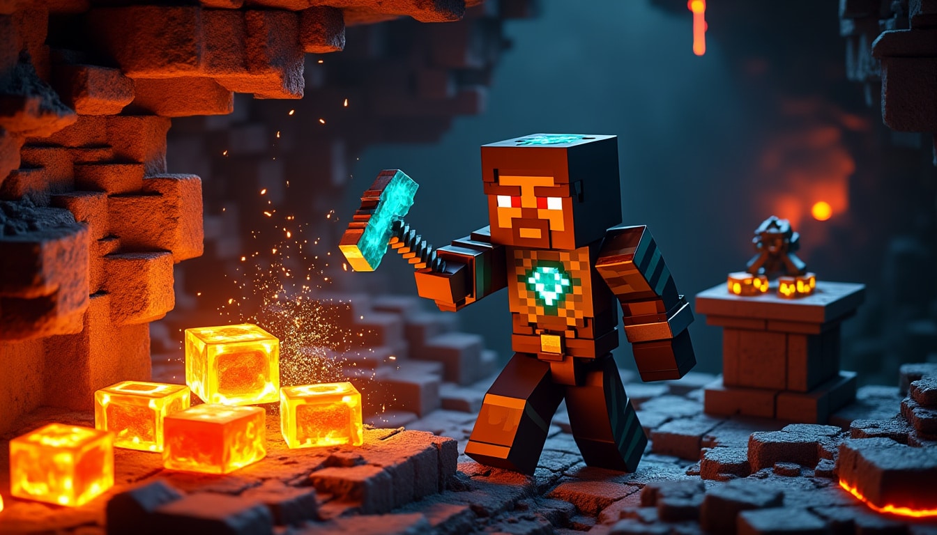 découvrez comment trouver des débris antiques, les transformer en lingots et obtenir de la netherite dans minecraft.