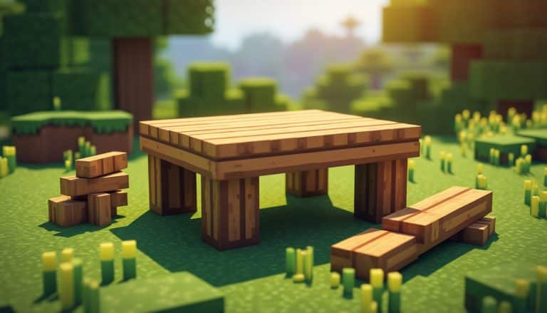 Comment faire un tableau sur Minecraft ?