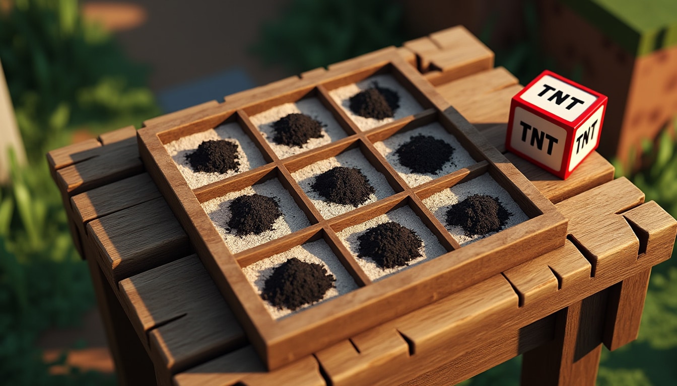 découvrez comment fabriquer une tnt sur minecraft : ingrédients nécessaires, recette de craft et conseils pour l’utiliser en toute sécurité.