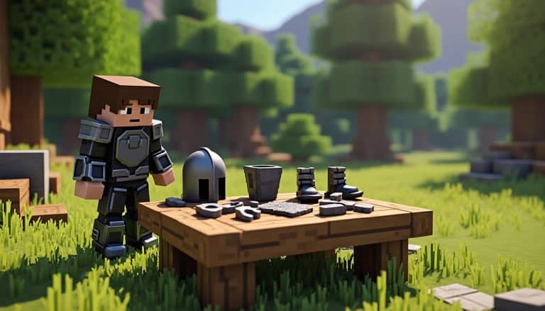 Comment faire une armure sur Minecraft ?