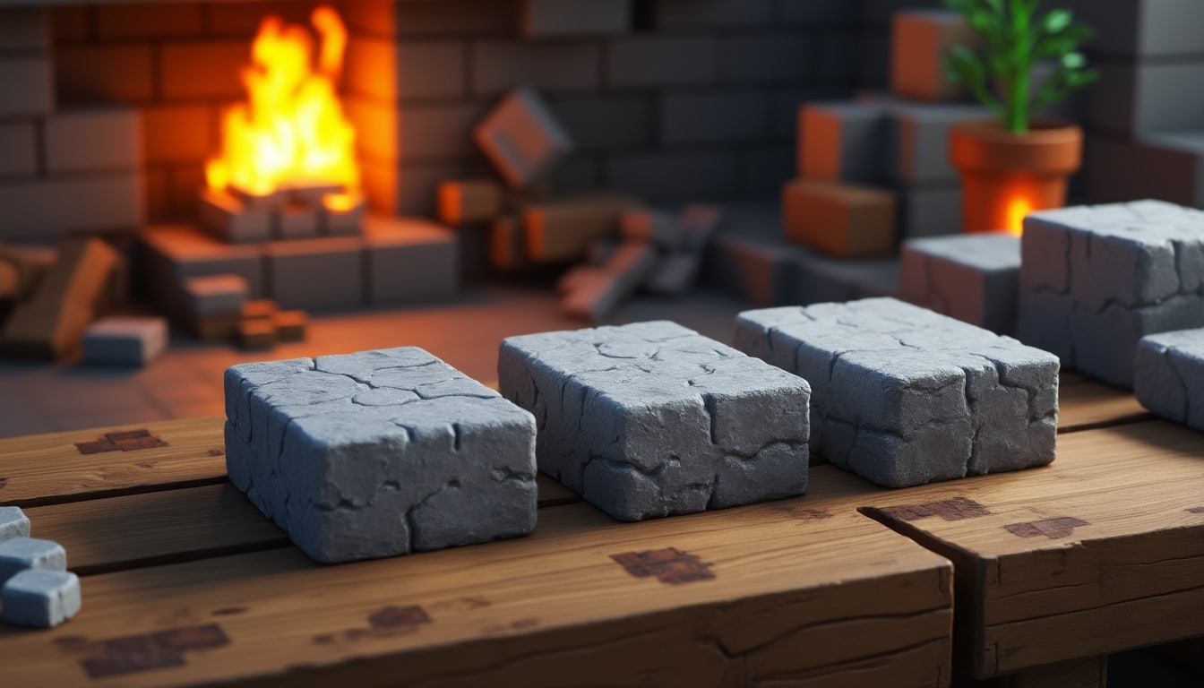 découvrez comment fabriquer une dalle de pierre lisse dans minecraft : ingrédients nécessaires, étapes de fabrication et astuces pour réussir.
