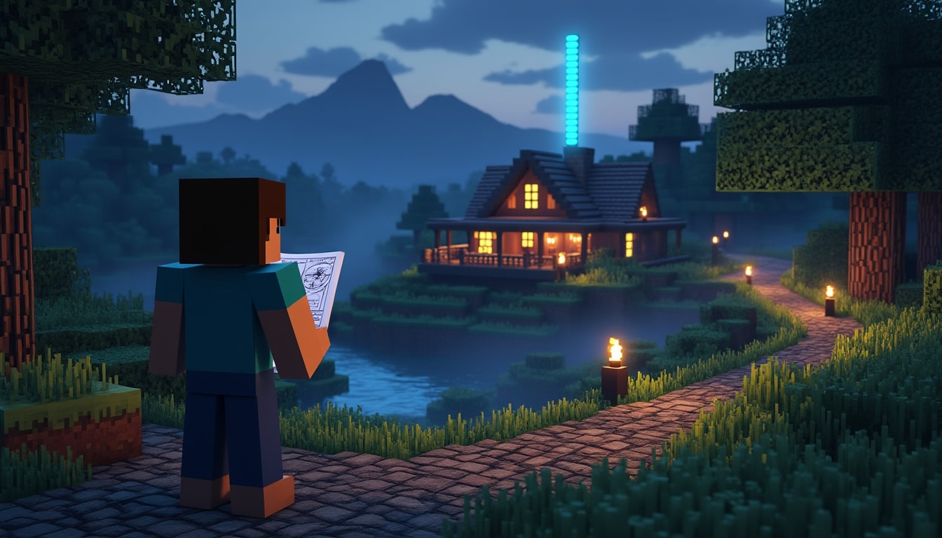 découvrez des astuces simples pour retrouver votre maison dans minecraft : utilisez vos coordonnées, une boussole ou des repères faciles à reconnaître.