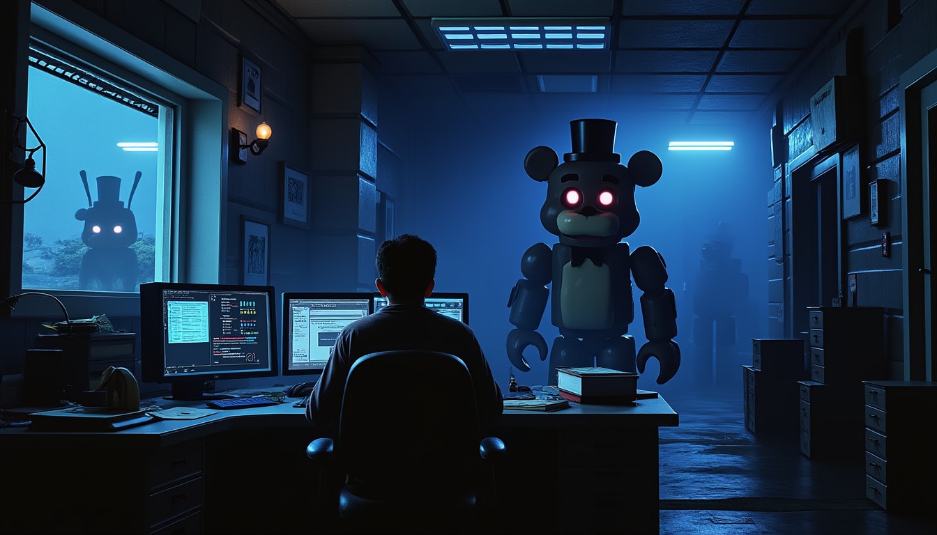 découvrez notre guide five nights at freddy’s dans minecraft : explorez l’univers, affrontez les animatroniques et profitez de conseils pour survivre.