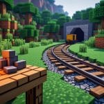 découvrez comment fabriquer des rails dans minecraft : matériaux nécessaires, recette et étapes pour créer 16 rails avec 6 lingots de fer et 1 bâton.
