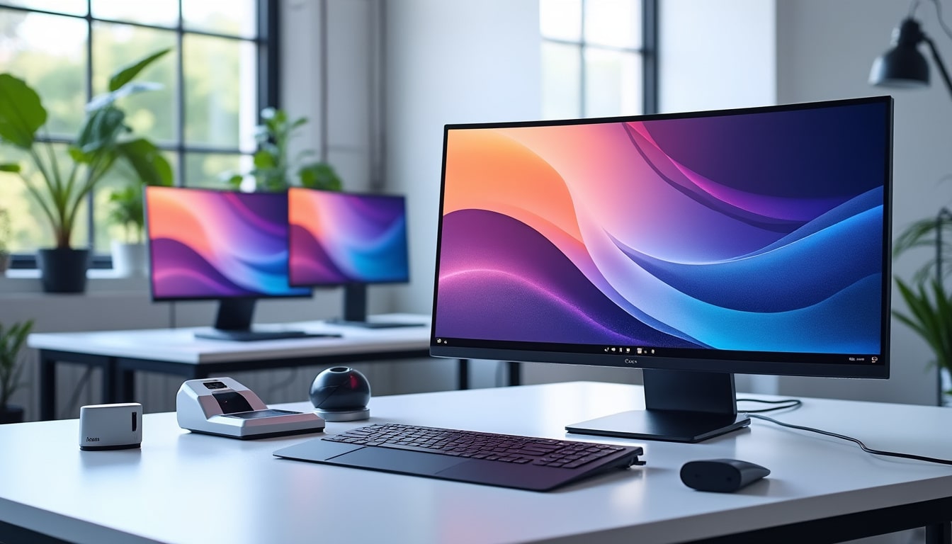 découvrez notre sélection de petits écrans pour pc, testés et comparés, et trouvez le modèle adapté à vos besoins et à votre espace.